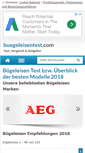 Mobile Screenshot of buegeleisentest.com